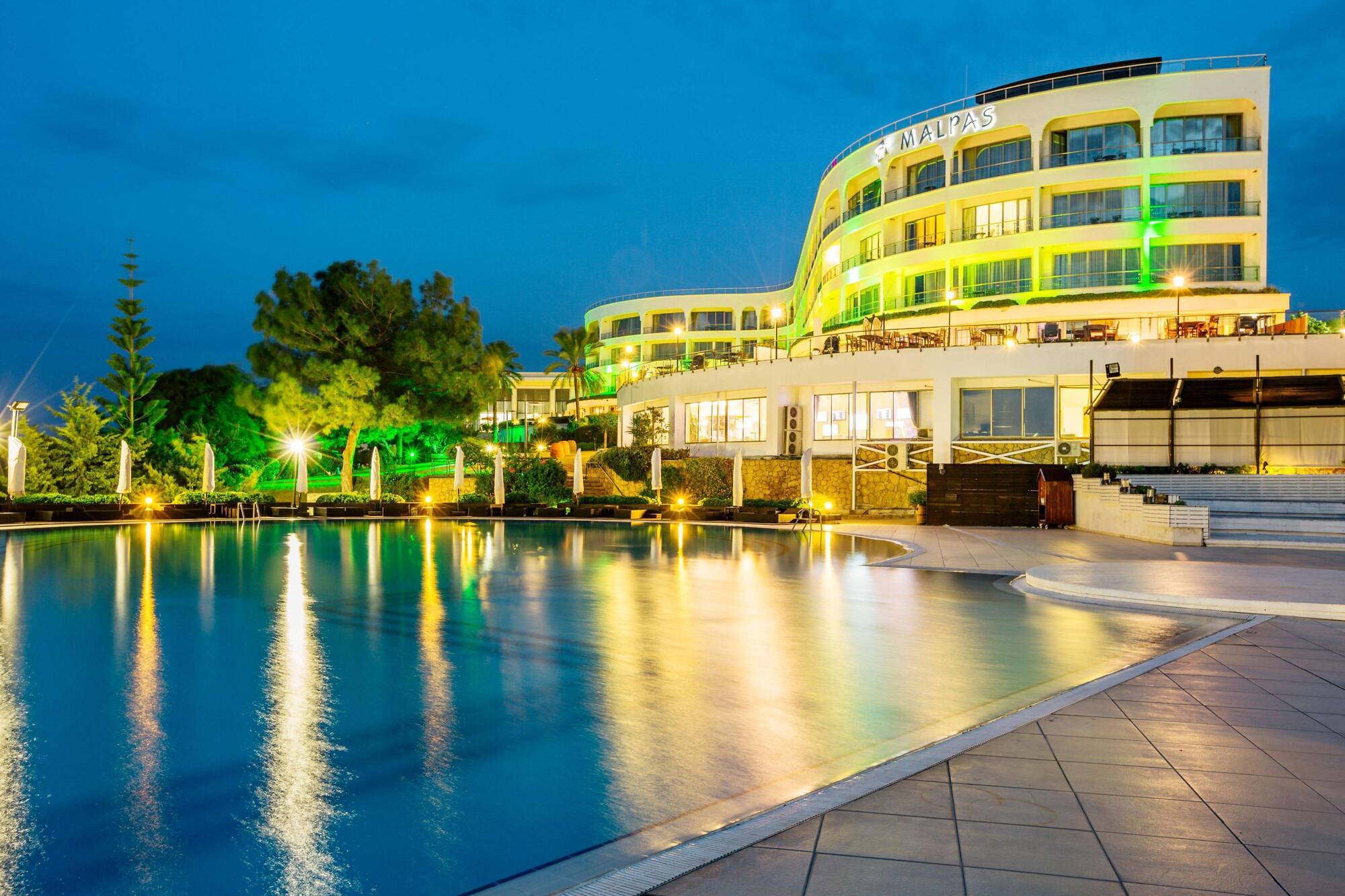 Malpas Hotel Agios Epiktitos Exterior foto